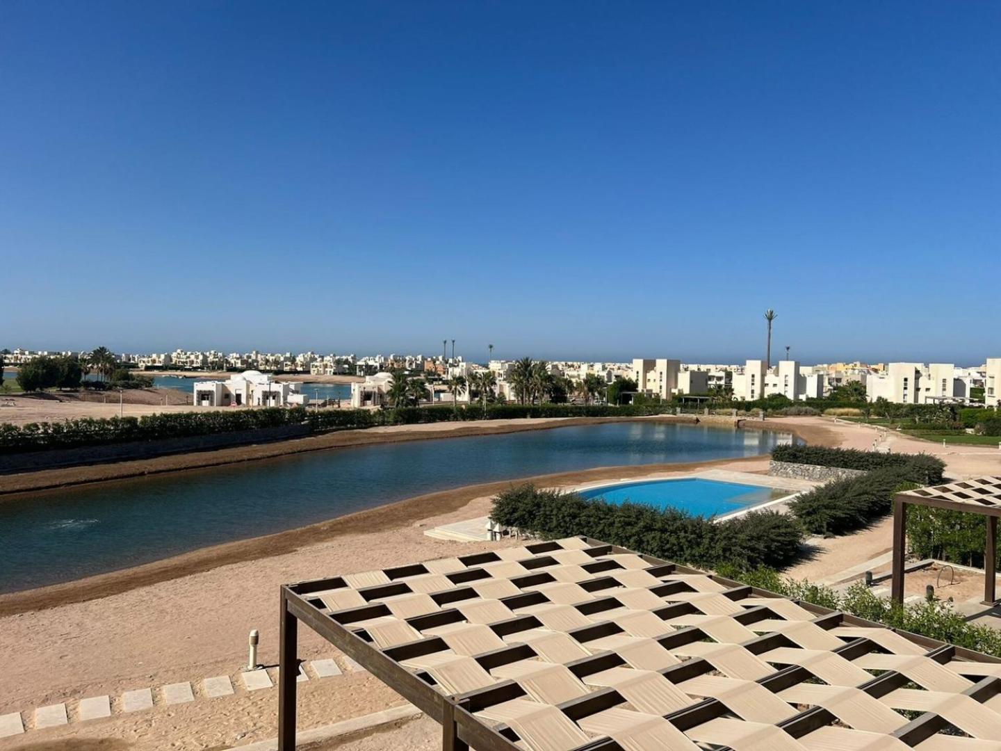 Modern 3Bdr Cyan Apt: Prime Spot Hurghada Exterior foto